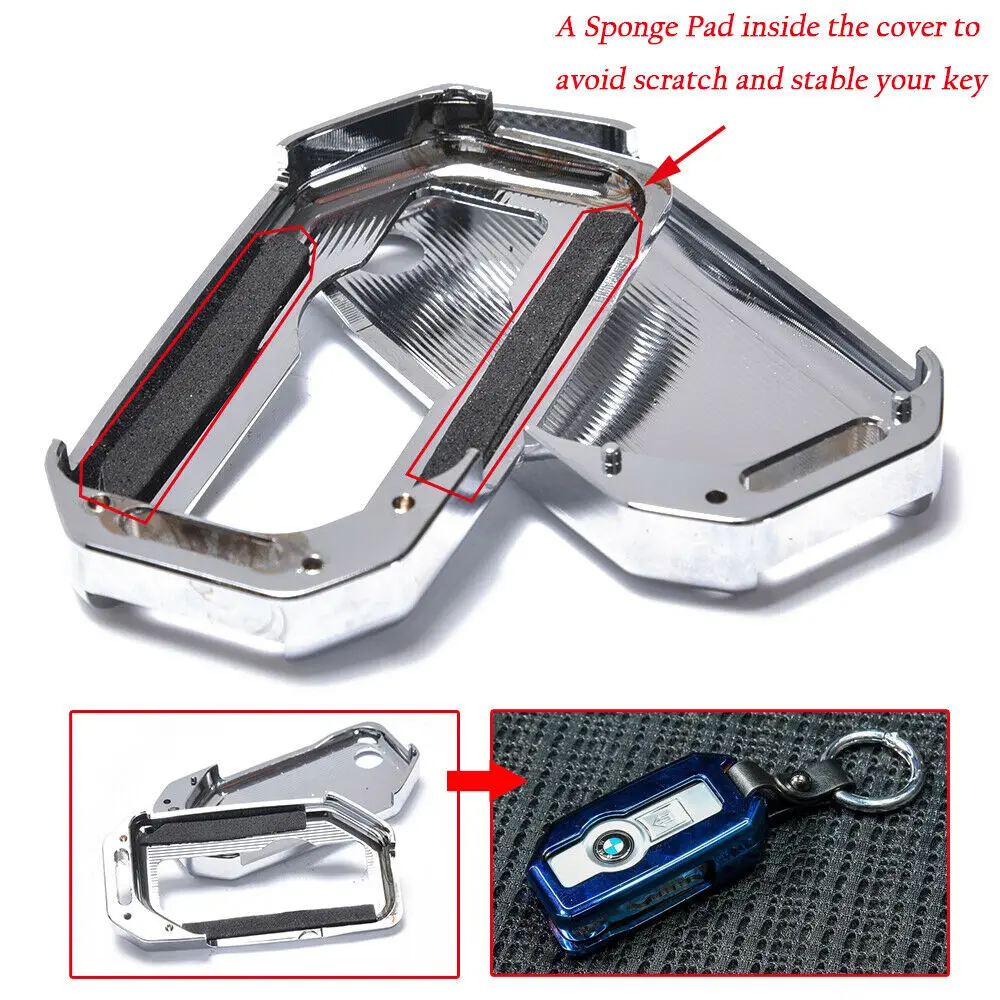 Motorcycle Key Case Cover Holder Shell Protector Keychain for BMW F850GS F750GS R1200GS R1250GS K1600 GT GTL Accessories | Автомобили и