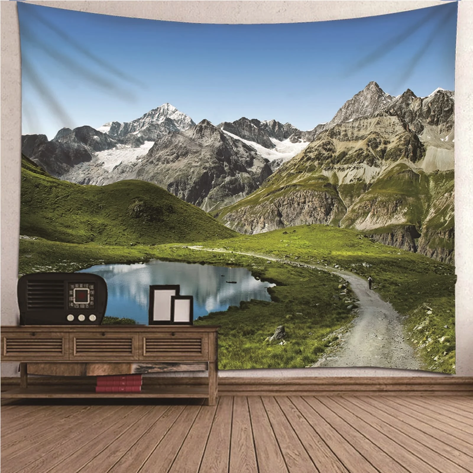 

Tapestries Large Tapestry Art Small Natural Scenery Dorm Art Wall Decor Covering Carpets Bedspread Beach Mat