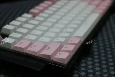 G610pink white Ключ крышка s Механическая клавиатура музейный персональный светильник PBT logitech g610 Cherry mx 8,0 Phil пиратский корабль 104 ключ крышка - Цвет: G610pink white