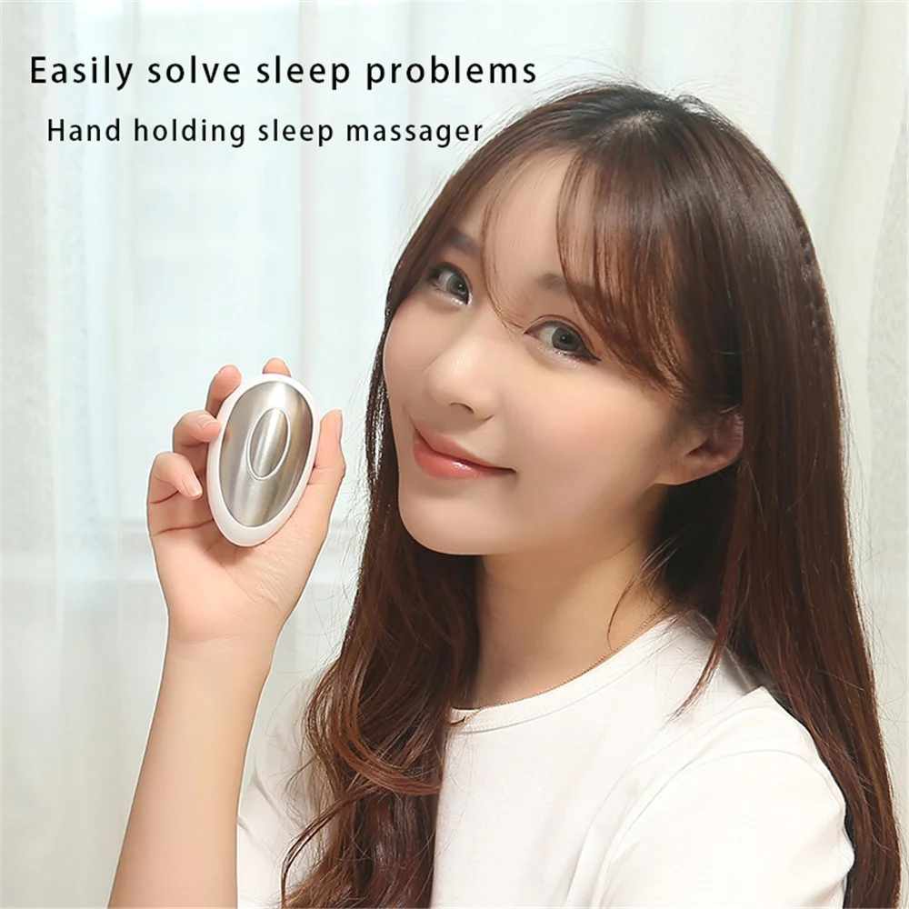 

Microcurrent Sleep Aid Device Hand Holding Sleep Massager Household Portable Hypnosis Instrument Pressure Relief Speed Up Sleep