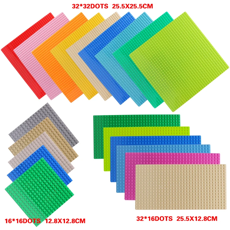 Building Blocks Baseplates for Kids - 4 Sizes, 33 Styles, Compatible with Major Brands - Plastic Assembly Blocks, City Classic Theme - Children’s Educational Toy Gift image 4