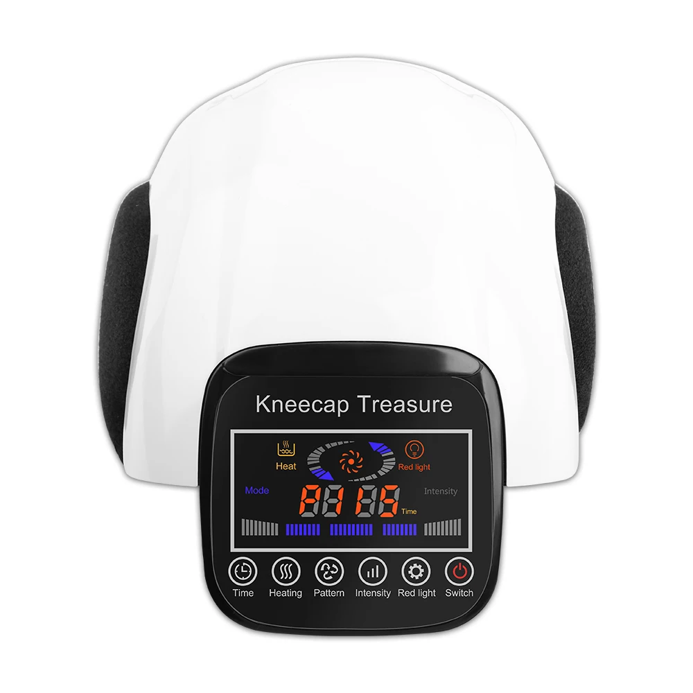 

Air Compression Knee Massager Rechargeable Leg Massage Heating Knee Joint Wrap for Arm Shoulder Arthritis Relief Health Care