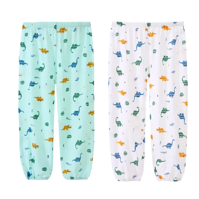 Спортивные штаны для мальчиков 2 шт. детские летние брюки от комаров дышащие