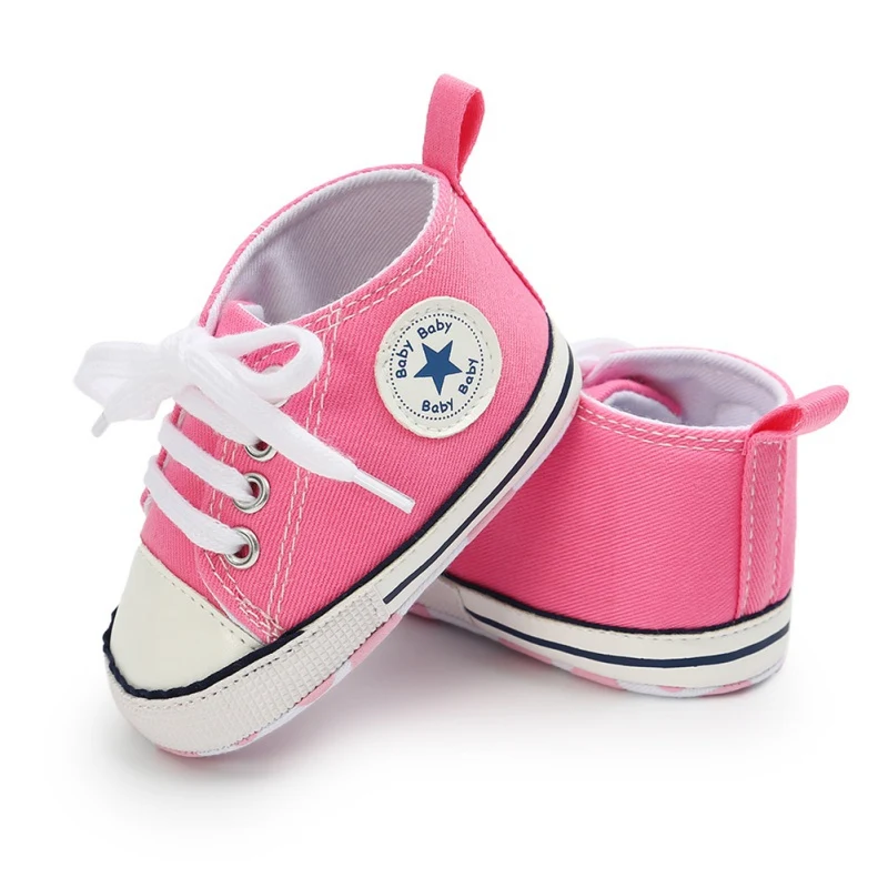 

Baby Boys Girls Toddler Shoes Infant Fashion Shoes Newborn Soft Bottom Shoes First Walk Sneakers 0-18 /M