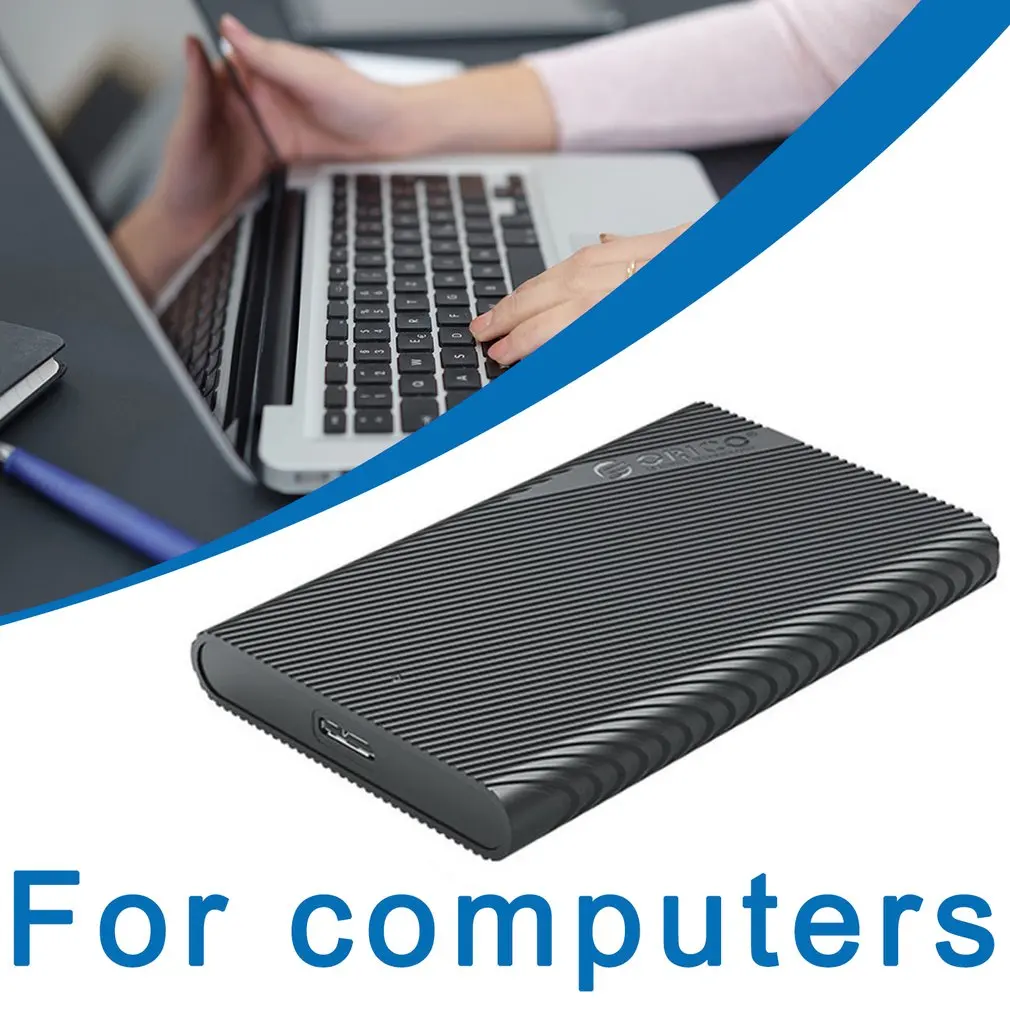 Orico чехол для жесткого диска 2 5 Sata к Usb 3 0 Корпус Ssd Hdd Box Type C 1 с поддержкой Uasp Hd