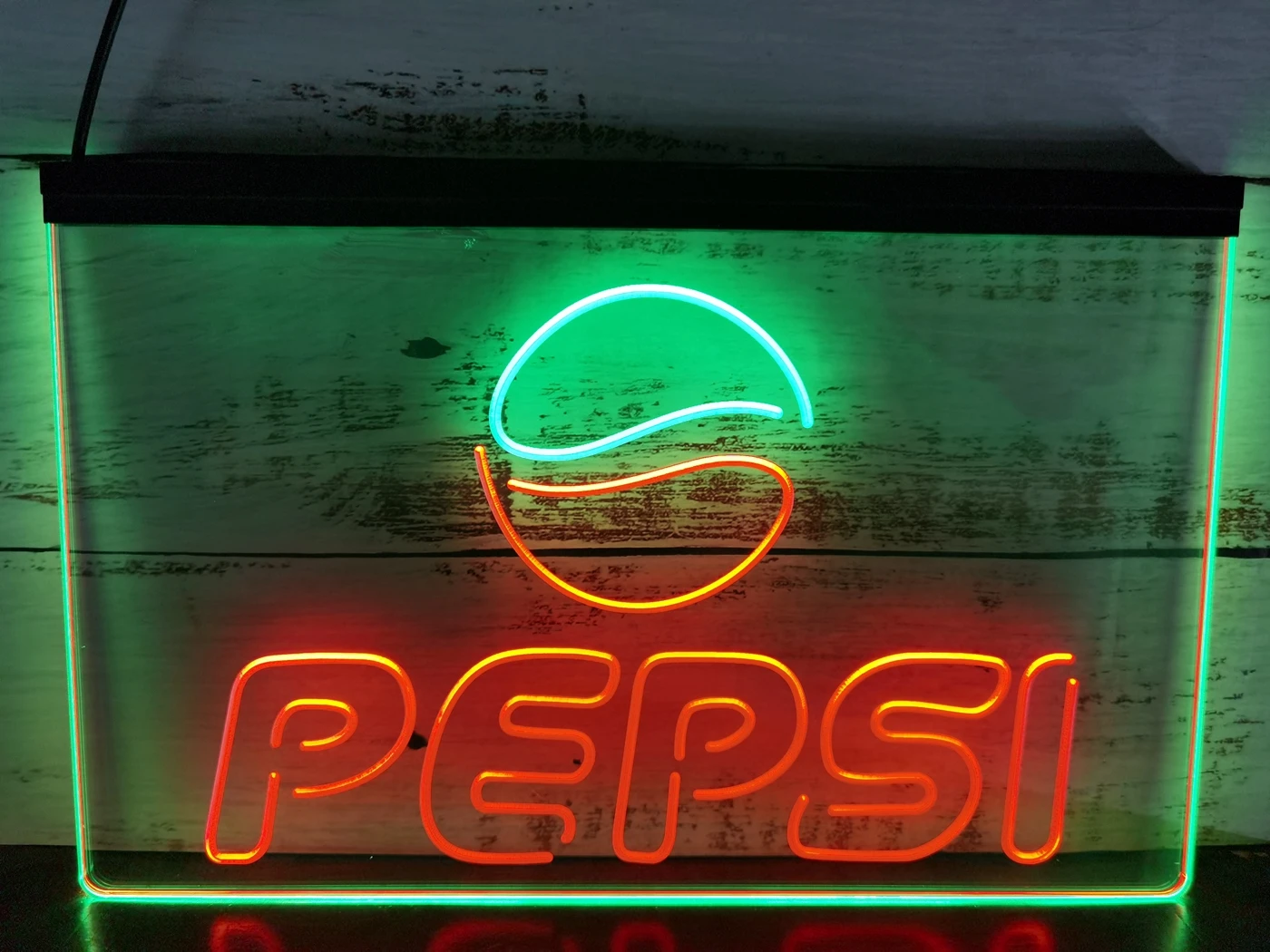 

SS198 Ps Cola красивый двухцветный светодиодный неоновый знак