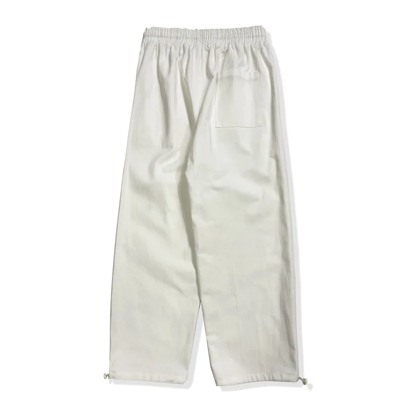 

Men's Black Cargo Joggers Pants Hip Hip Streetwear 2021 Men Casual Elastic Waist Pants Trousers Harem Pant WY619