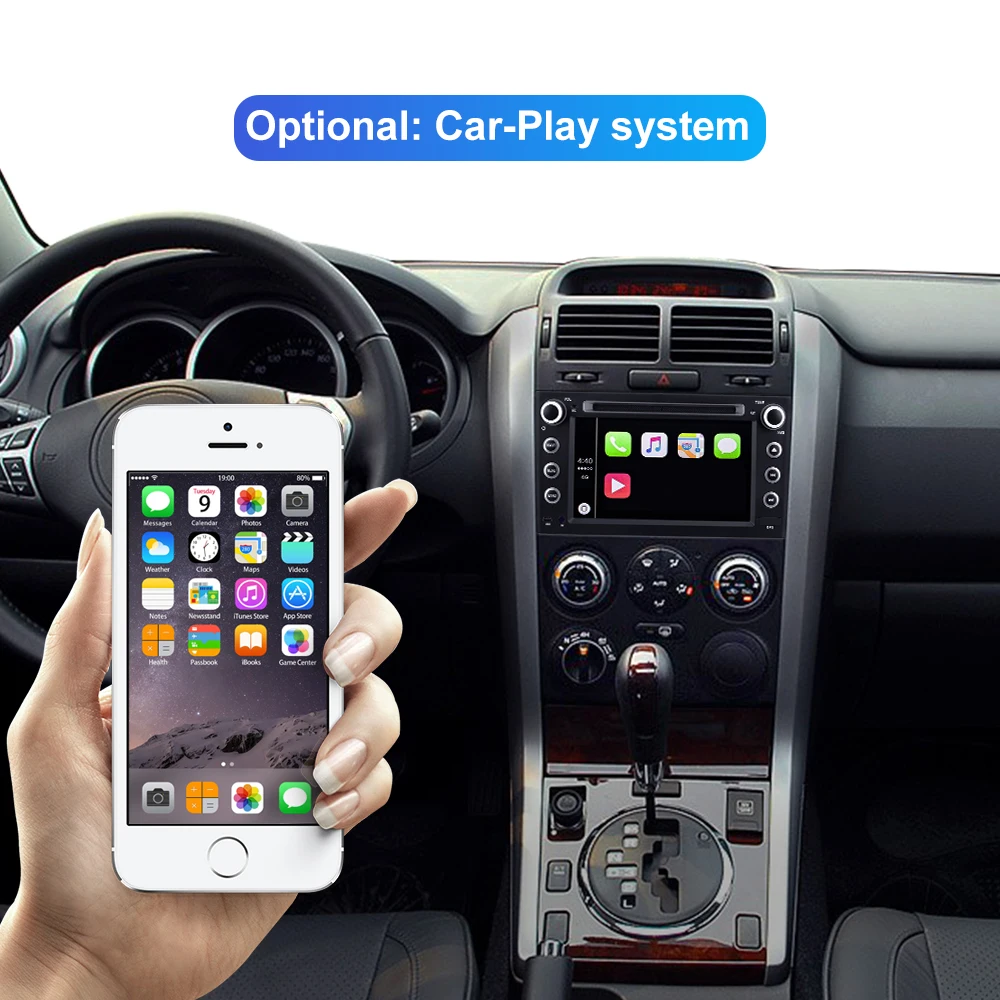 Isudar Авторадио для SUZUKI/Grand Vitara автомобильный мультимедийный плеер Android 9