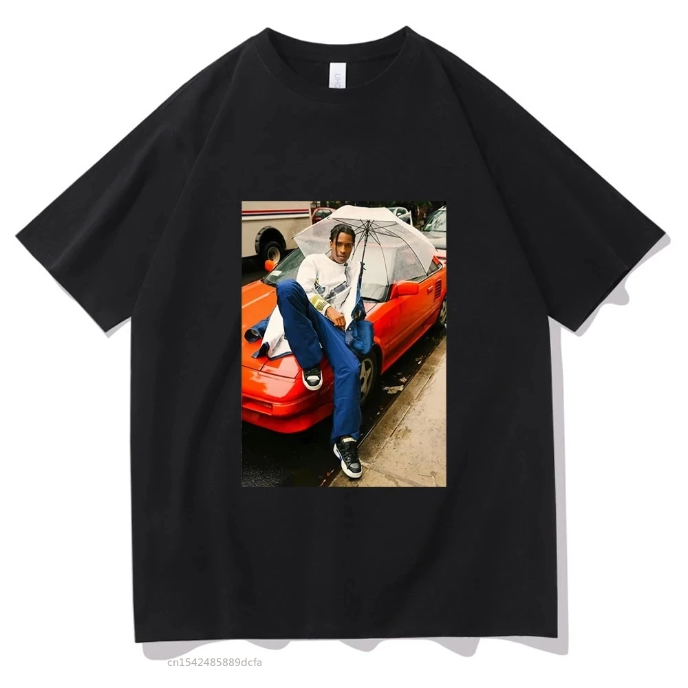 

Awesome ASAP Rocky T-shirt Hip Hop Trend T Shirts Short Sleeve Fashion Comfortable Summer Tees