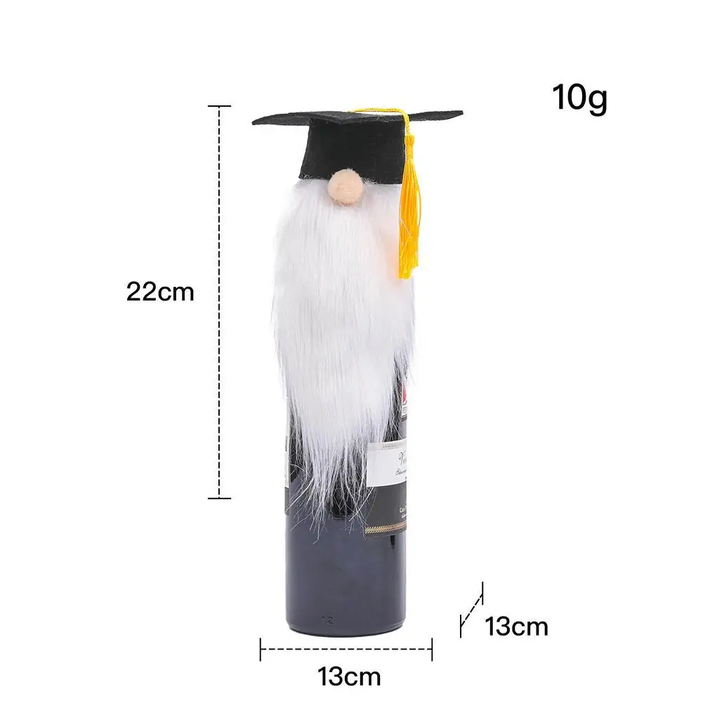 

2021 New Graduation Decoration Old Man Doll Wine Bottle Cover Decorations Creative Home Decoration