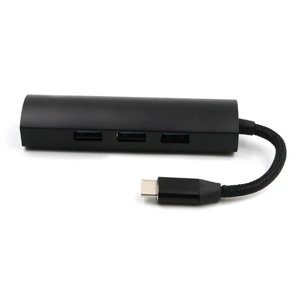 

USB Type C Hub Type-C to 4 USB Adapter USB-C Splitter OTG Cable Hab TF SD Card Reader for Macbook PC Computer Accessories