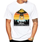 Модная мужская футболка с надписью Doge Hodl On, хипстерская Футболка с принтом Dogecoin To The Moon, Забавные футболки с коротким рукавом