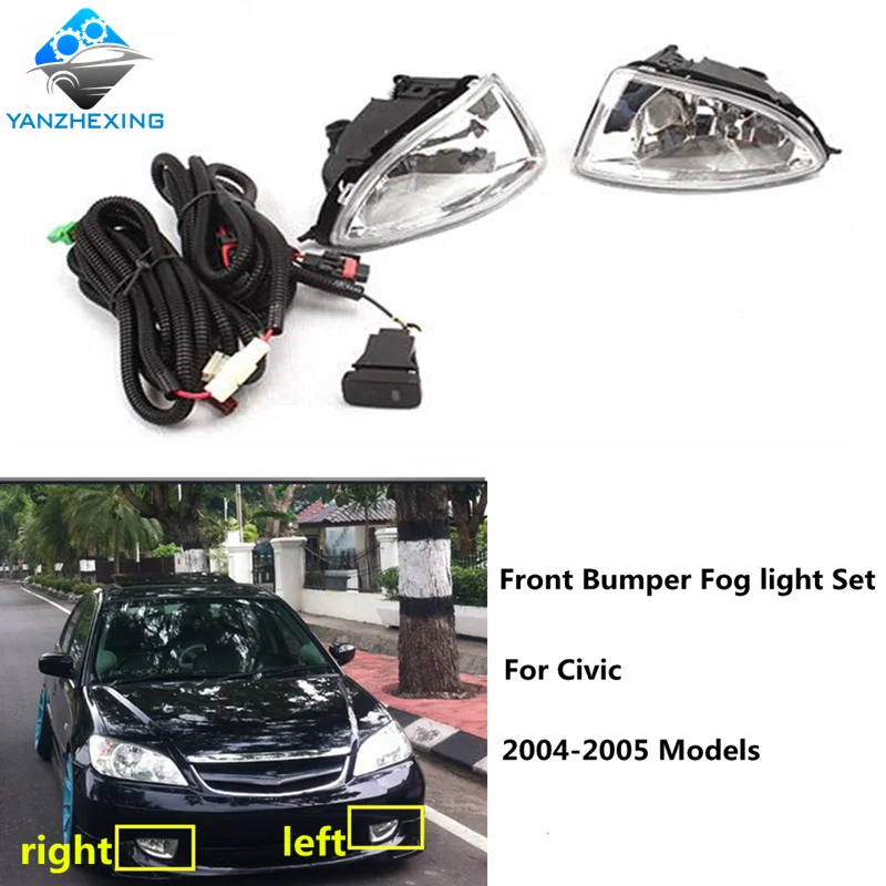 Совершенно новый высококачественный передний бампер противотуманная фара с Harnes