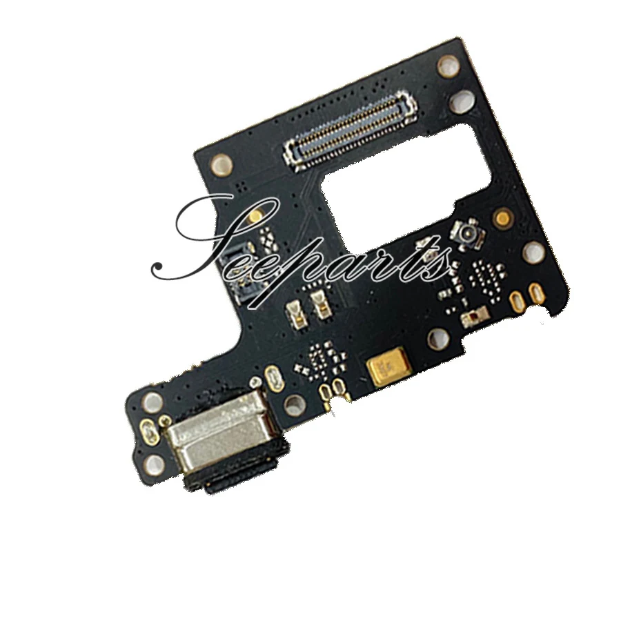 Для Xiaomi Mi A3 USB зарядное устройство Порт гибкий кабель плата и микрофон запасные