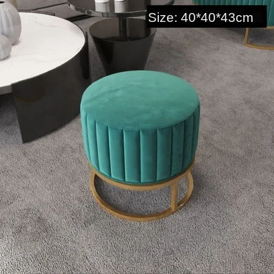 

High-quality flannel shoe-changing stool high-temperature baking varnish Nordic household door Internet celebrity simple living
