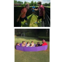 outdoor training wheel lycra tube for family game team building stretchy training tube polyester material 3 color option