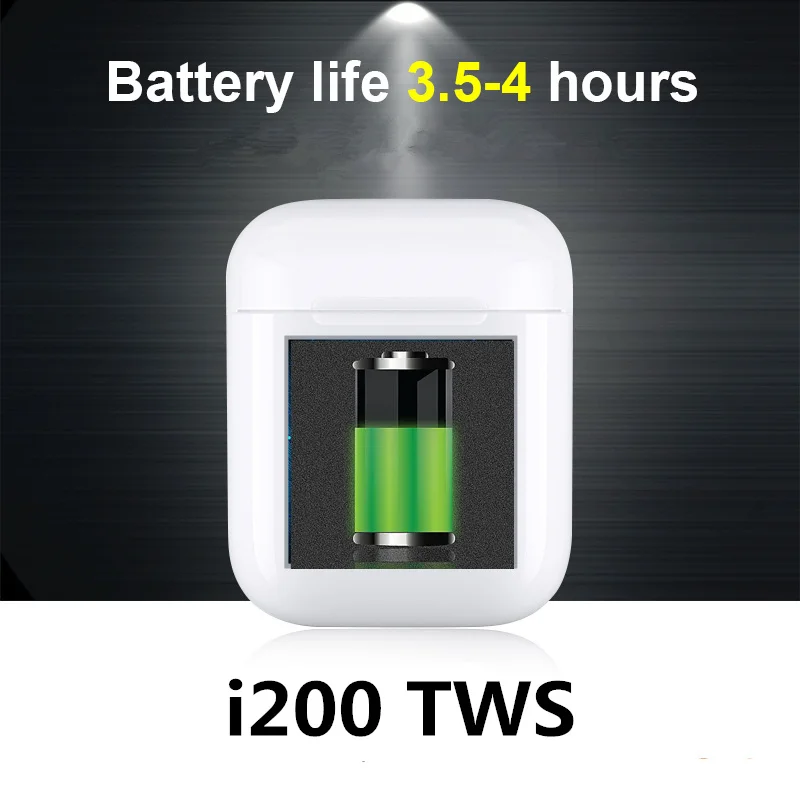 I200 tws Aire2 Bluetooth наушники PK W1 H1 датчик Tap управление беспроводной зарядки наушники PK i10 i10tws i12 i30 i60 i80 i100 TWS