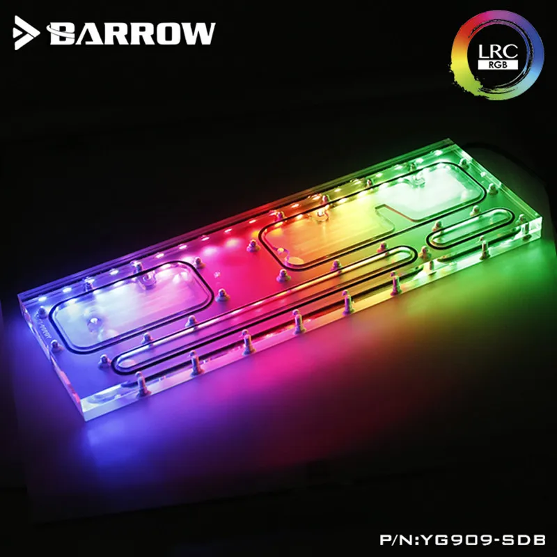 

Barrow water cooling kit YG909-SD,Waterway Board For INWIN 909 Case,For Intel CPU Water Block & Single/Double GPU/Pumps Building