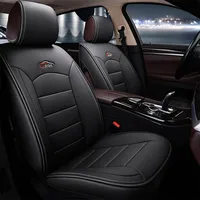 Luxury Leather Car Seat Covers Set Cushion Protector Accessories for Alfa Romeo Giulia Stelvio