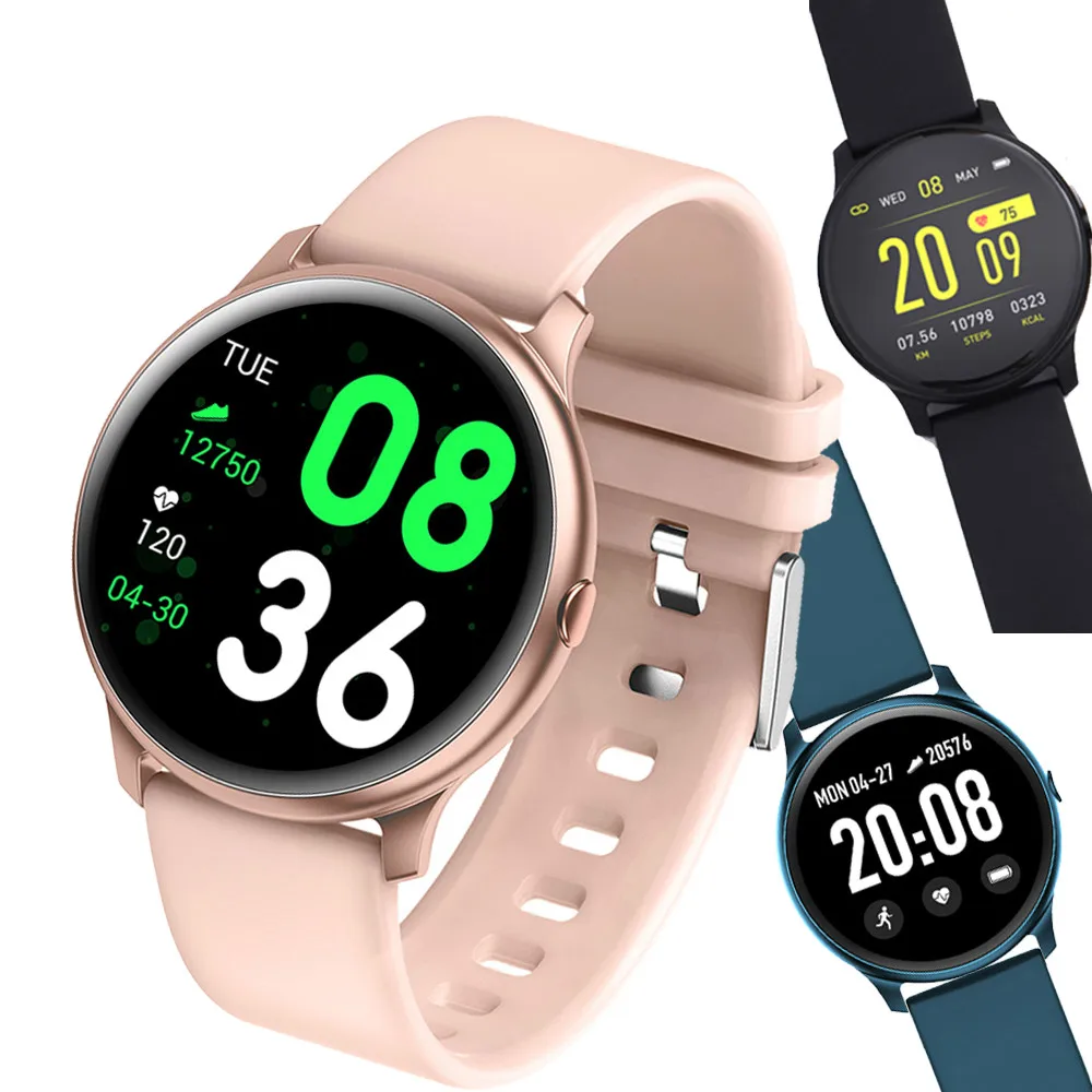 2019 Смарт часы для женщин монитор сердечного ритма и артериального давления