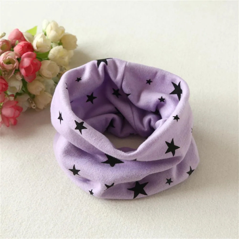 Осень-зима для мальчиков и девочек воротник Детский шарф из хлопка-хомут с