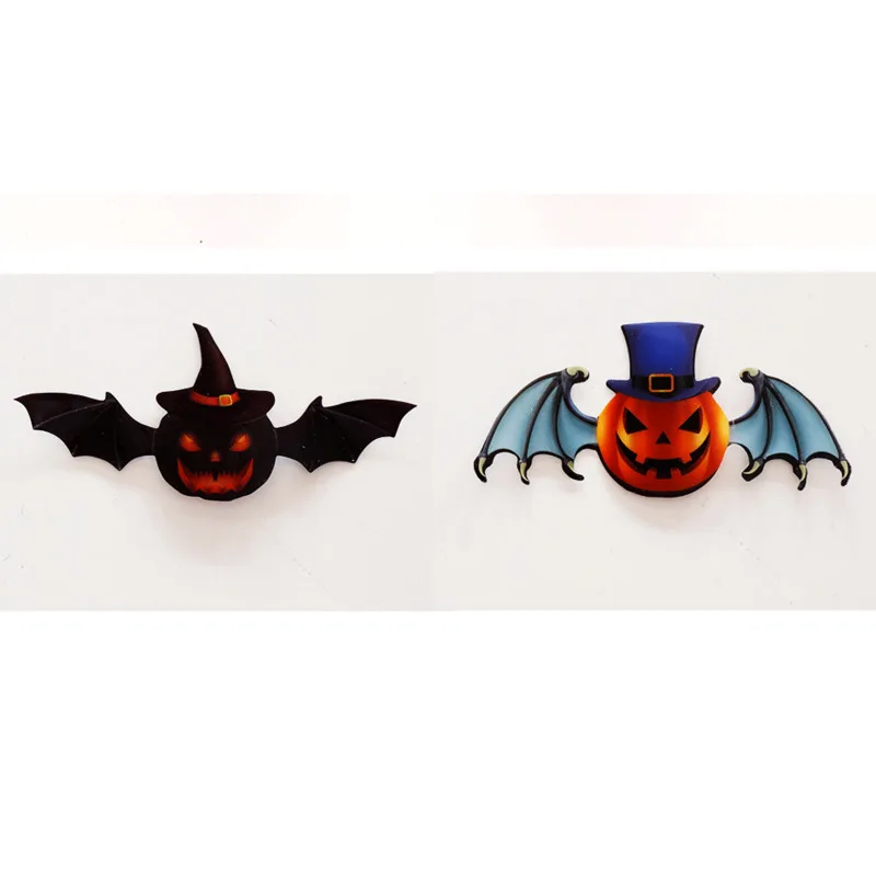 

12PCS PVC Cartoon Bat Halloween Wall Stickers Decorative Switch Sticker for Home Decor Living Room Home Decoration Accessories