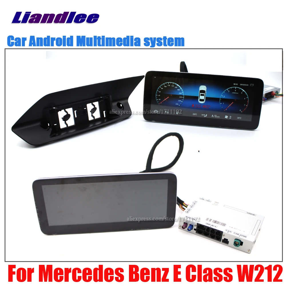 

Liandlee 10.25Inch Android For Benz E Class W212 E200/E300/E350/E63 2009~2017 Car Screen Carplay GPS Navi Navigation Map Media