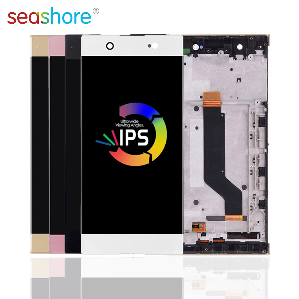 Оригинальный сенсорный ЖК экран для SONY Xperia XA1 Ultra C7 дигитайзер в сборе Sony дисплей с