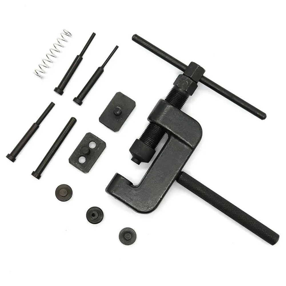 Разветвитель цепи мотоцикла велосипеда сплиттер инструмент для заклепок набор