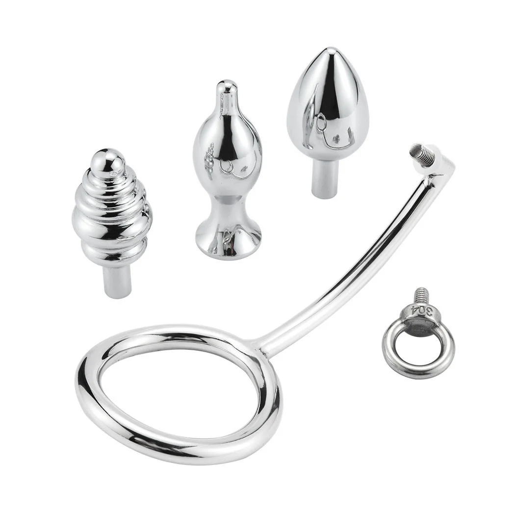 Анальный крючок Анальная пробка кольцо на пенис Блокировка пениса мудак