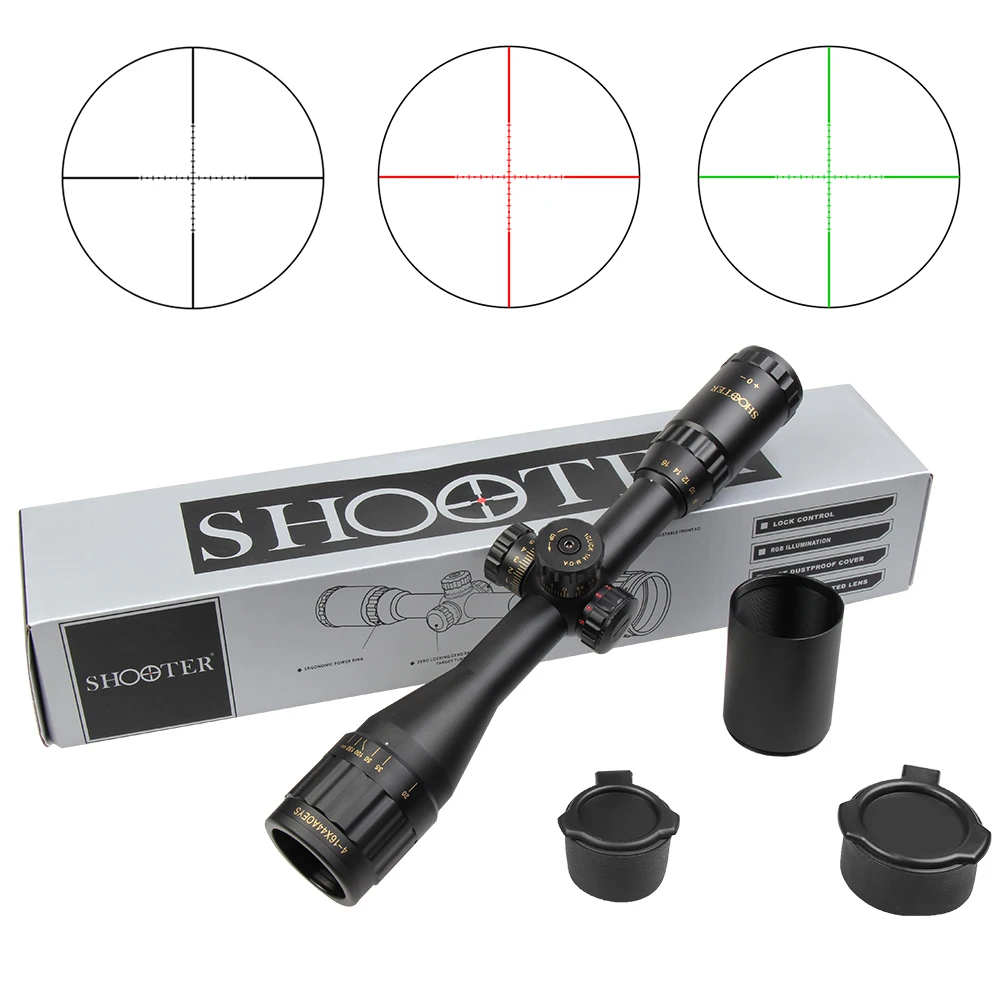 Стрелок 4 16X44 тактический оптический прицел Красная Зеленая точка красной