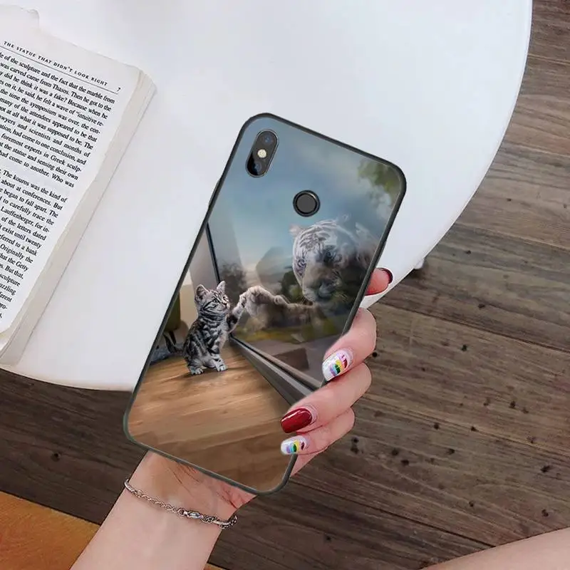 

Cat lion tiger animal Phone Case For Xiaomi Redmi note 7 8 9 t k30 max3 9 s 10 pro lite