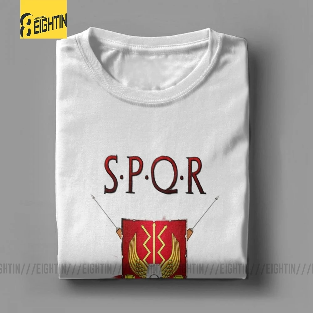 SPQR футболки, хлопок, Классическая футболка с коротким рукавом, новинка, Круглый ворот, мужские футболки, большой размер, принт, дышащие, Новинка