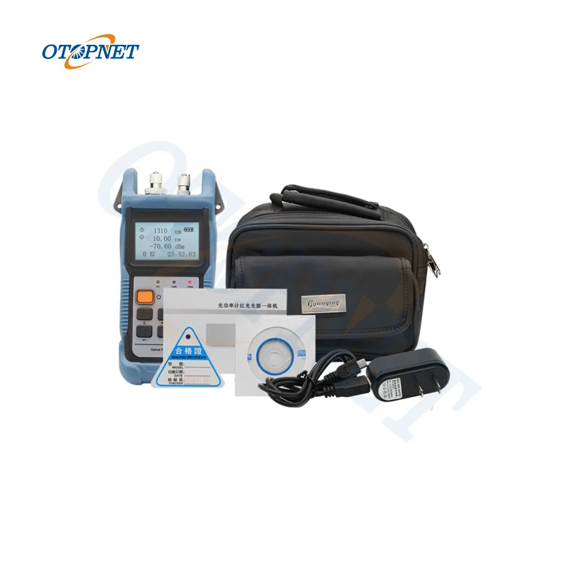 

TL503 Optical Power Meter Visual Fault Locator Source integrated Visual Fault Locator Equipments with Lithium Battery