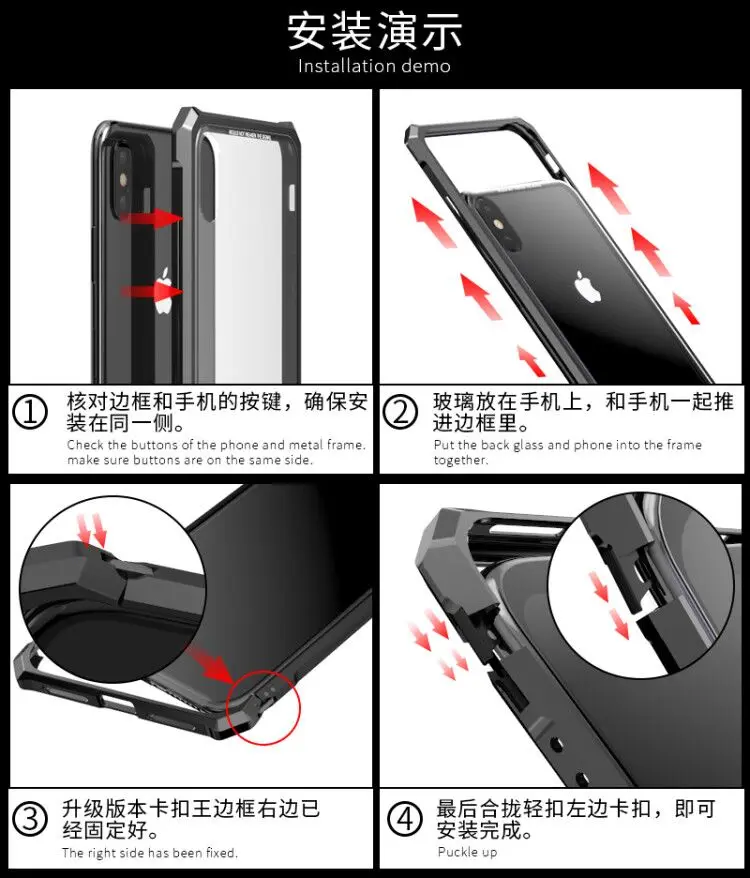 Роскошный чехол для samsung Galaxy S7 Edge S8 S9 Plus, алюминиевая металлическая рамка, бампер и прозрачная задняя крышка из закаленного стекла