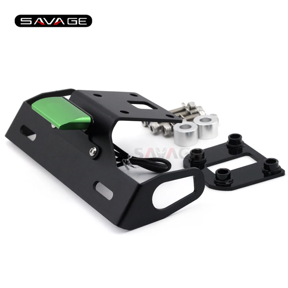 Держатель номерного знака светодиодный светильник для KAWASAKI Z 800 Z800 2013 2014 2015 2016