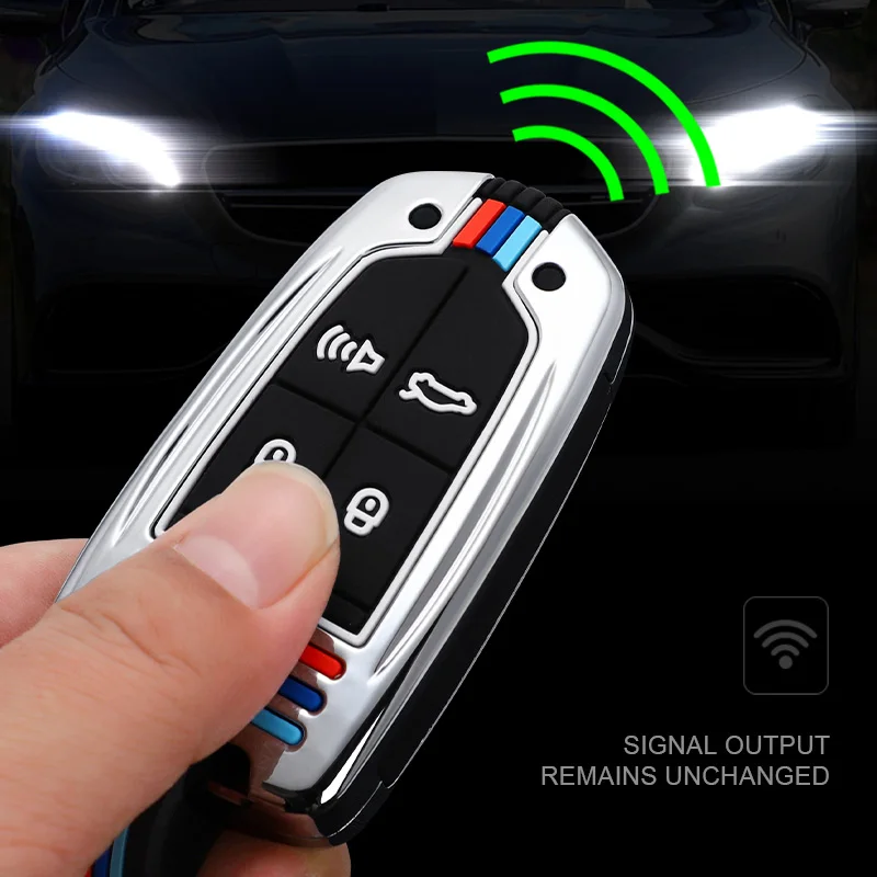 

Car Key Case For Borgward BX5 BX7 2017 2018 Smart Remote Control Fob Shell Cover Keychain Protector Bag Accessory