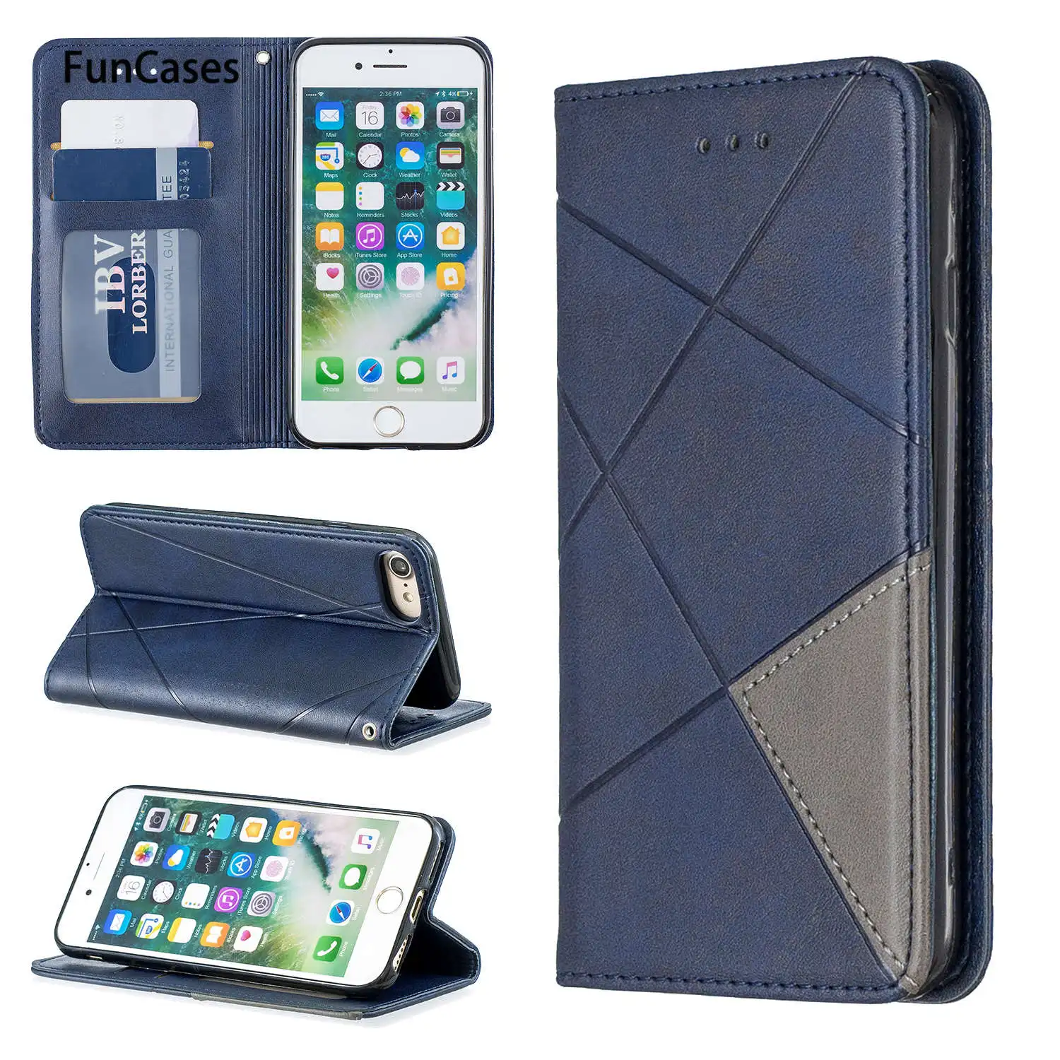 ТПУ чехлы для estuche iPhone 7 Ретро Чехол книжка Чехлы СПС протектор Apple capinha 8 4 &quotPU
