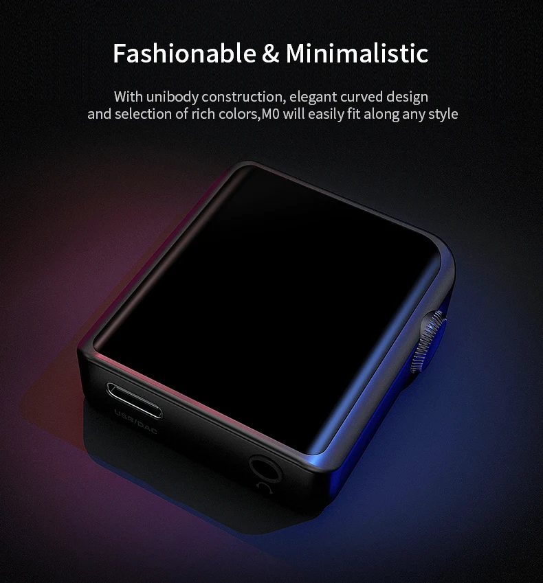 Shanling M0 ES9218P DAC type-C мини Hi-Res HIFI DAP MP3 с aptX Bluetooth функции для бега спорт