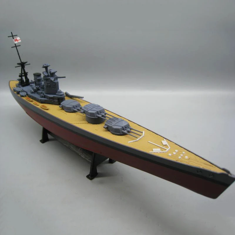 Литый под давлением военный корабль из сплава 1/1000 Второй мировой войны