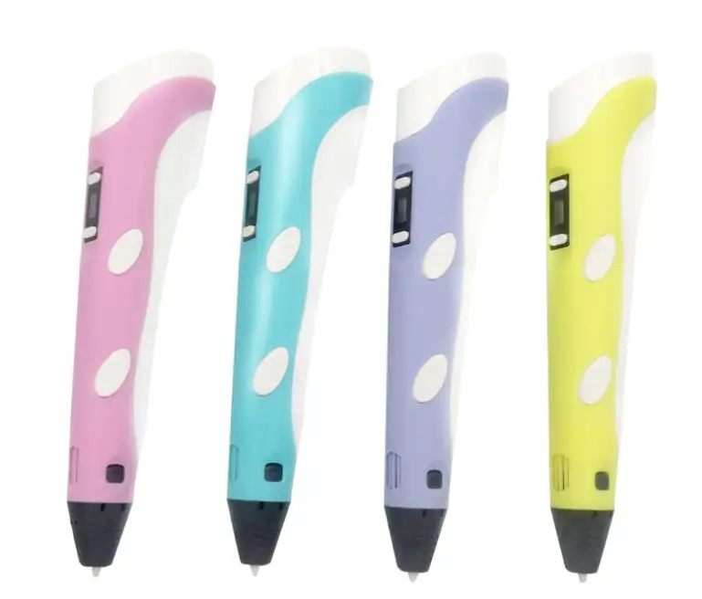 

3D Pen Set with LED Display DIY 3D Printing Pen With 9meters ABS/PLA Filament Creative Design Draw Toy for Kids Birthday gift