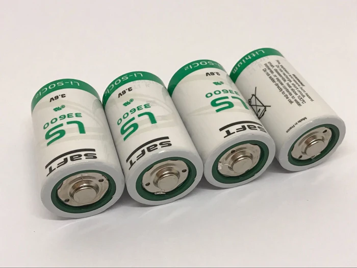 

5pcs/lot SAFT LS33600 D Size 3.6V Non-rechargeable Battery (LS33600) PLC Industrial Lithium Batteries LS 33600