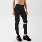 Новые модные женские ботинки на платформе с эластичным поясом бег с буквенным принтом узкие Женские легинсы, леггинсы для фитнеса для тренажерного зала спорта