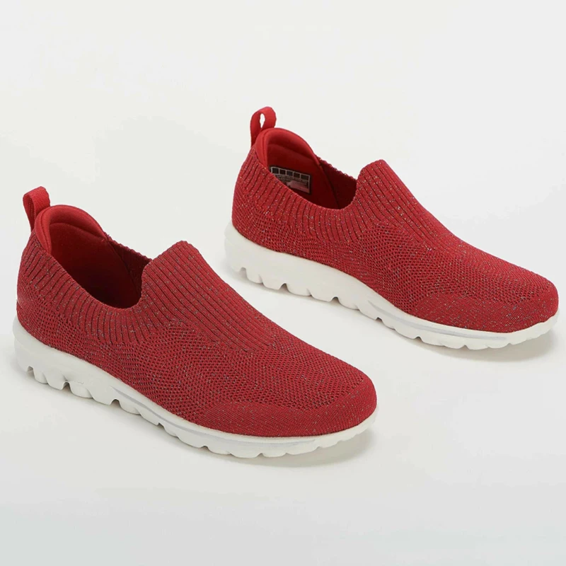 

Туфли женские на плоской подошве, удобные дышащие легкие лоферы, без застежки, повседневная обувь, большие размеры, осень