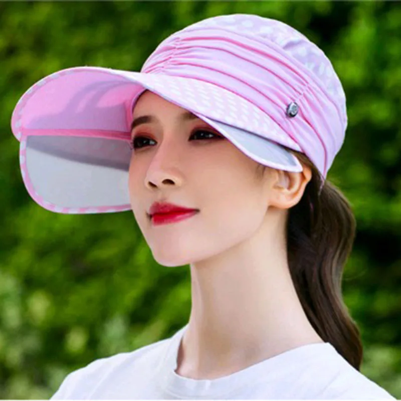 

New Bucket Hat Women Summer Korean Fisherman Hat Sun Uv Protection Casual Ladies Hats Removable Beach Cap Flat Top Foldable