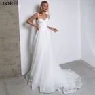 Свадебное платье в стиле бохо LORIESweetheart, 2021, свадебные платья на бретелях-спагетти, сказочные свадебные платья, пляжные свадебные платья