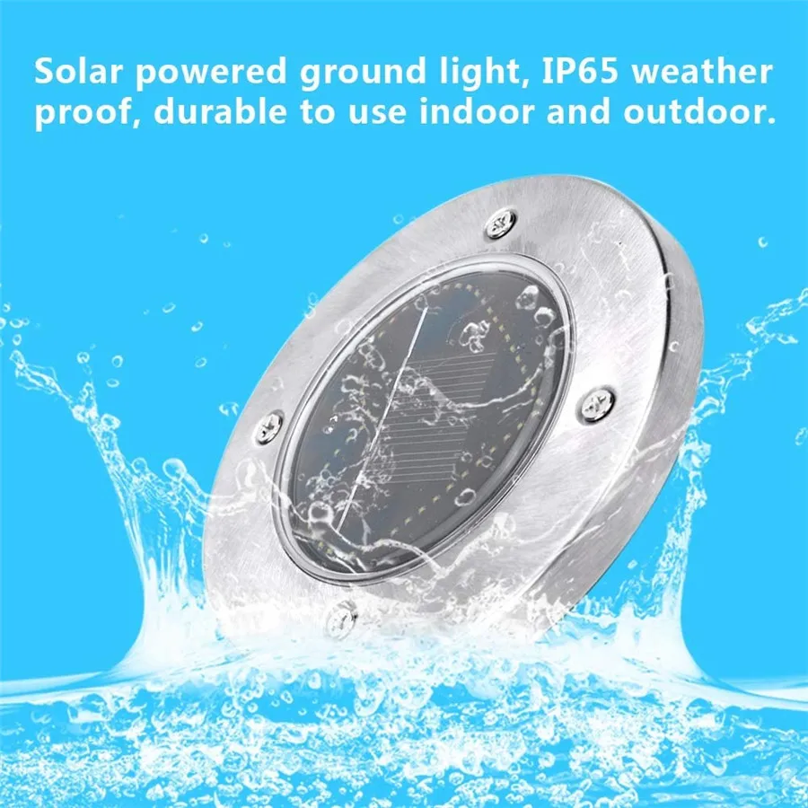 

4 Pack Heart Solar Powered Underground Lamp Waterproof Wedding Decoration for Garden,Yard,Pathway(Red or White)