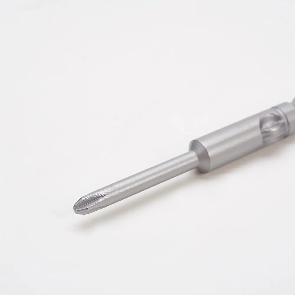 

10pcs 60mm Length Phillips Screwdriver Bits 1.6PH0 1.6PH00 2.5PH0 2PH0 6PH2 6mm Dia S2 Crossed Head Round Shank Magnetic Bits
