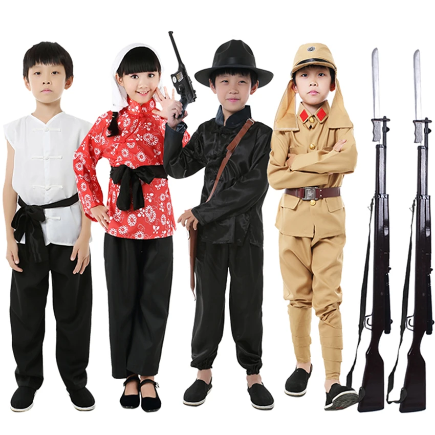 Детские костюмы на Хэллоуин карнавал косплей 2 мировая война японский офицер