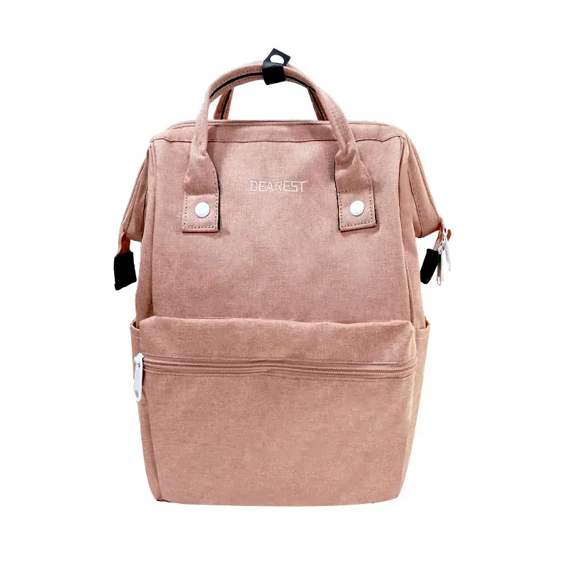 pink Милый рюкзак для подгузников, бутылочка для молока, сумка для мам, сумка для подгузников - Цвет: pink